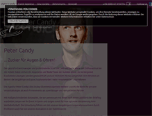 Tablet Screenshot of peter-candy.com